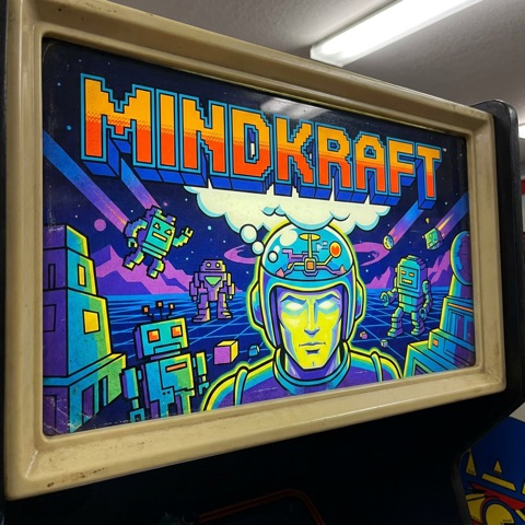 Parody marquee art from the game build — Mindkraft